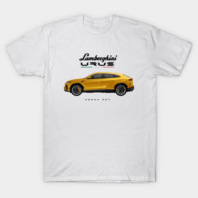 Lamborghini urus T-Shirt by Neron Art